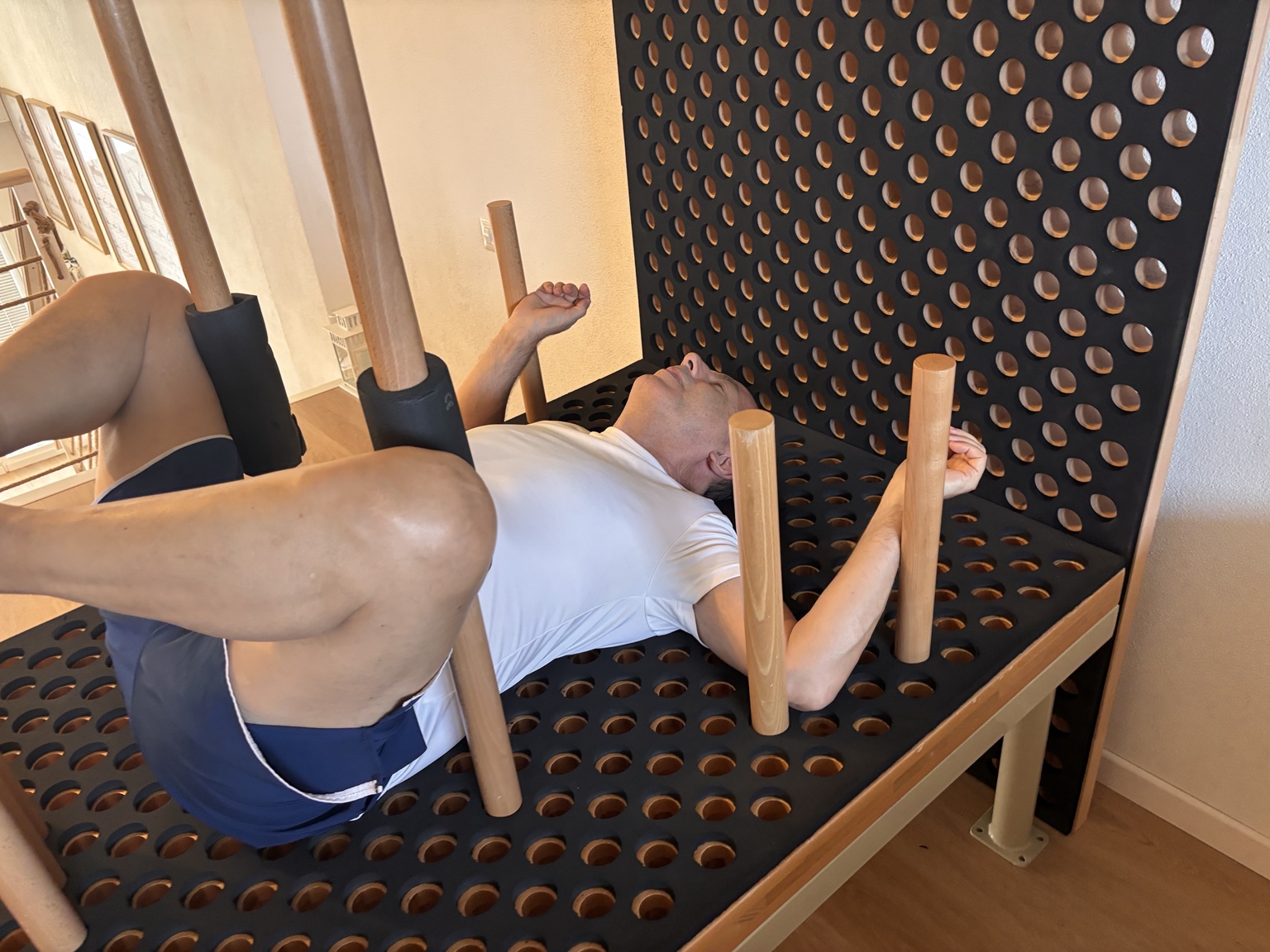 Allungamento da distesi sulla piattaforma DEPSS